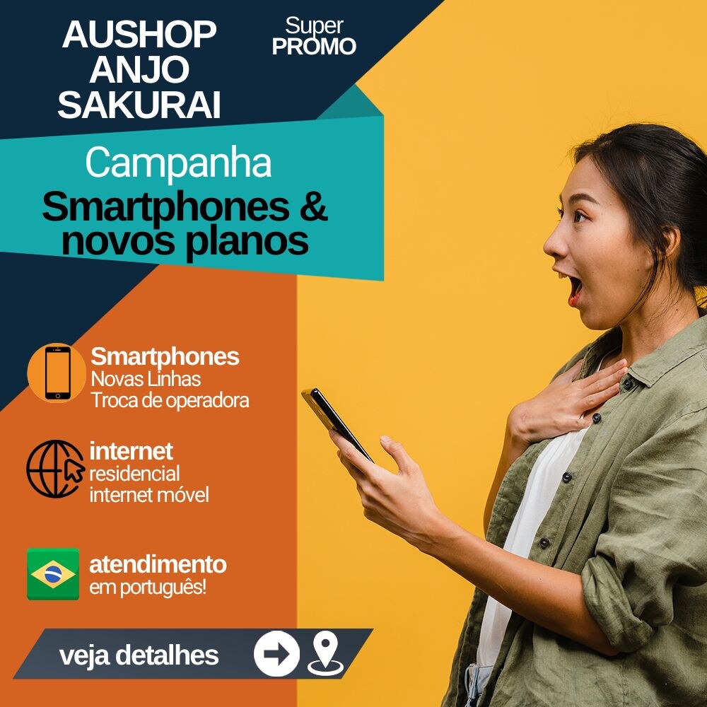Aichi: promo especial na auShop Anjo Sakurai