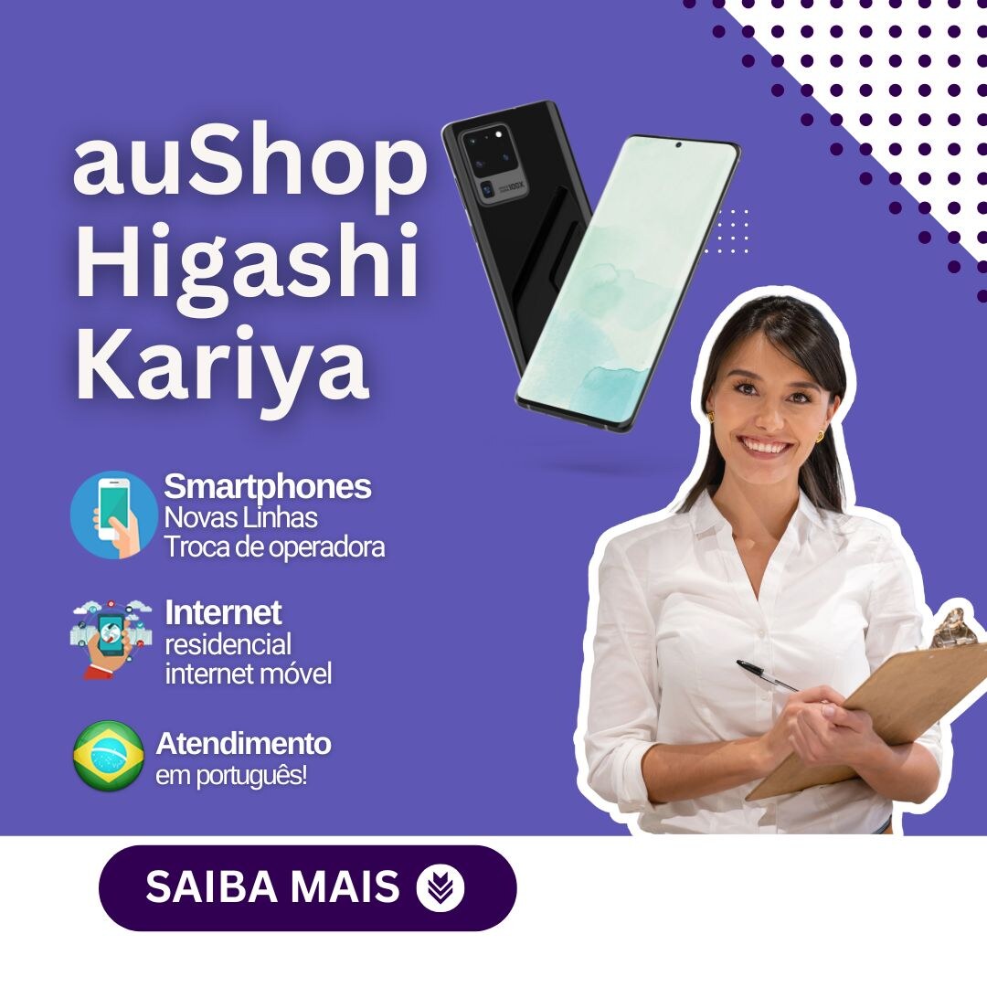 AICHI: PROMO ESPECIAL na auShop Higashi Kariya
