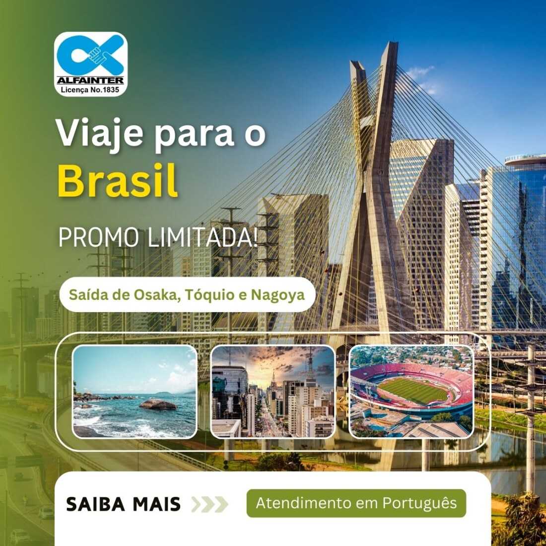VIAJE EM MARÇO COM A ALFAINTER E APROVEITE AS PROMOÇÕES!